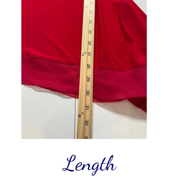 Cato Women’s Red Dress or Long Top XL - Picture 5 of 5